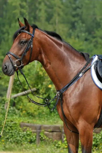 Stübben Breastplate with elastic and running attachment