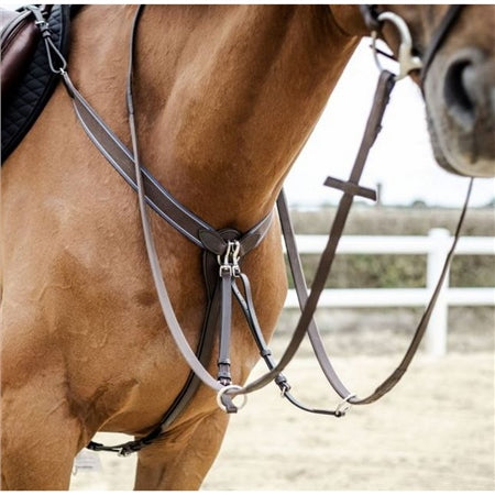 Stübben Breastplate with elastic and running attachment