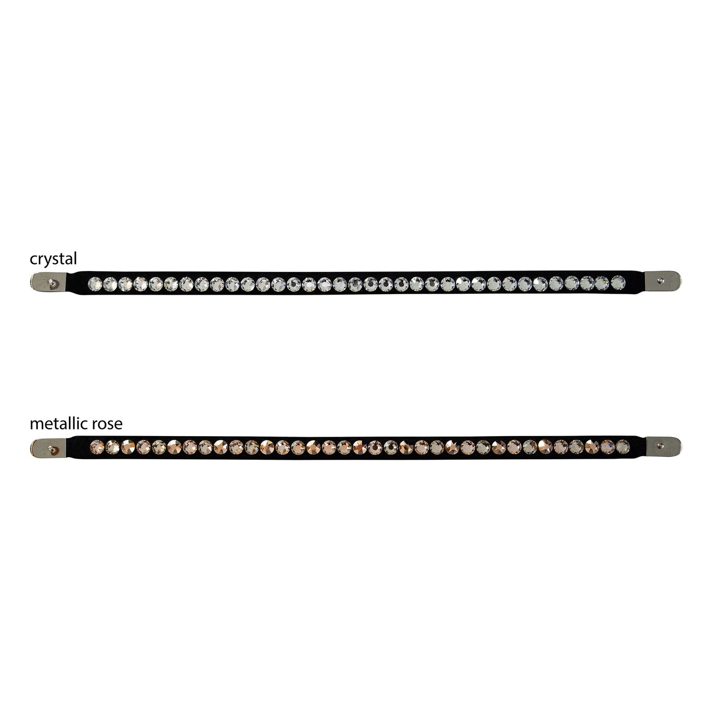 Stubben Bling Magic Tack Browband- Straight One Row